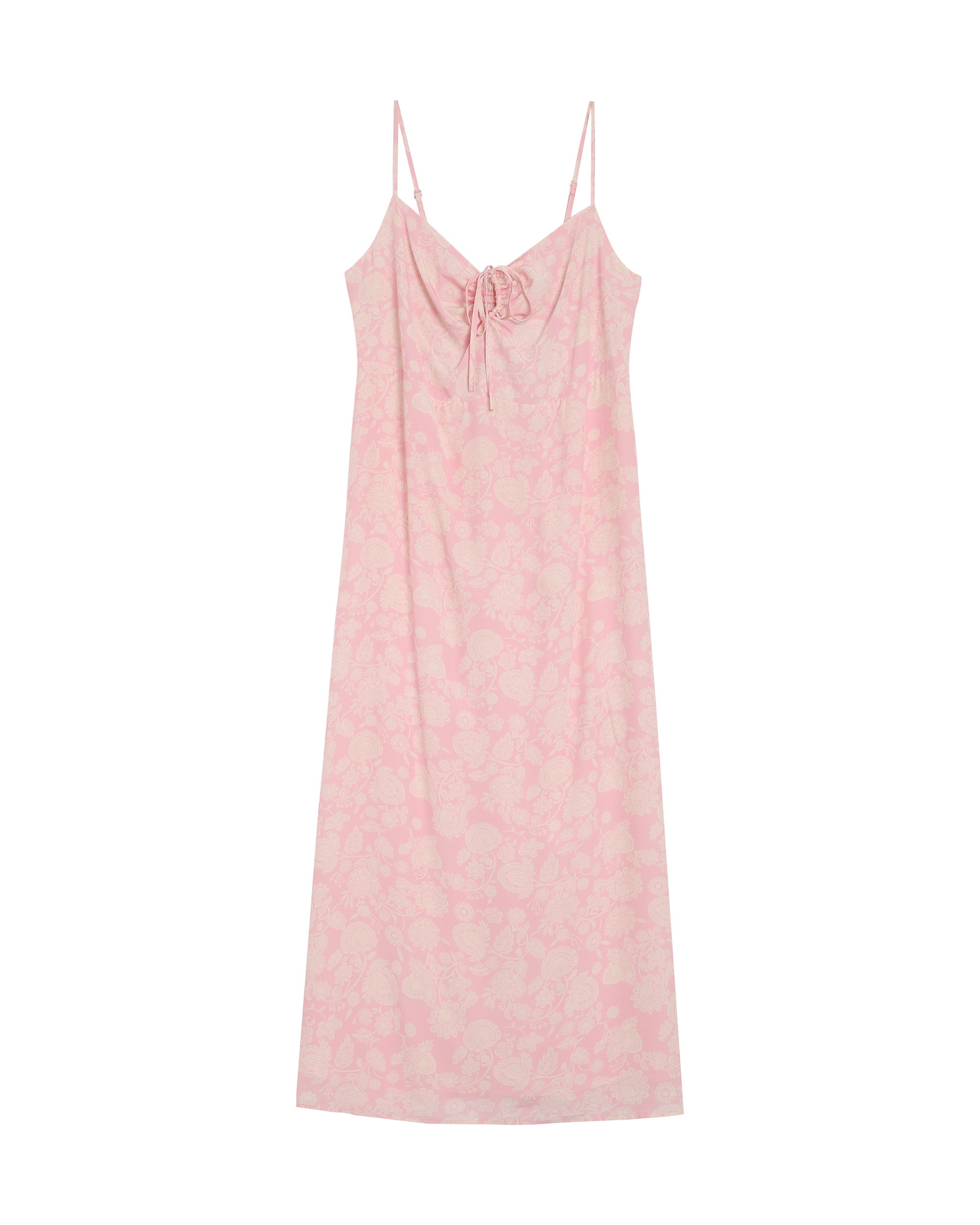 Vestido Largo Retina - Rosa