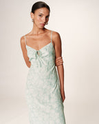 Robe Longue Retina - Vert