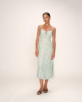 Robe Longue Retina - Vert