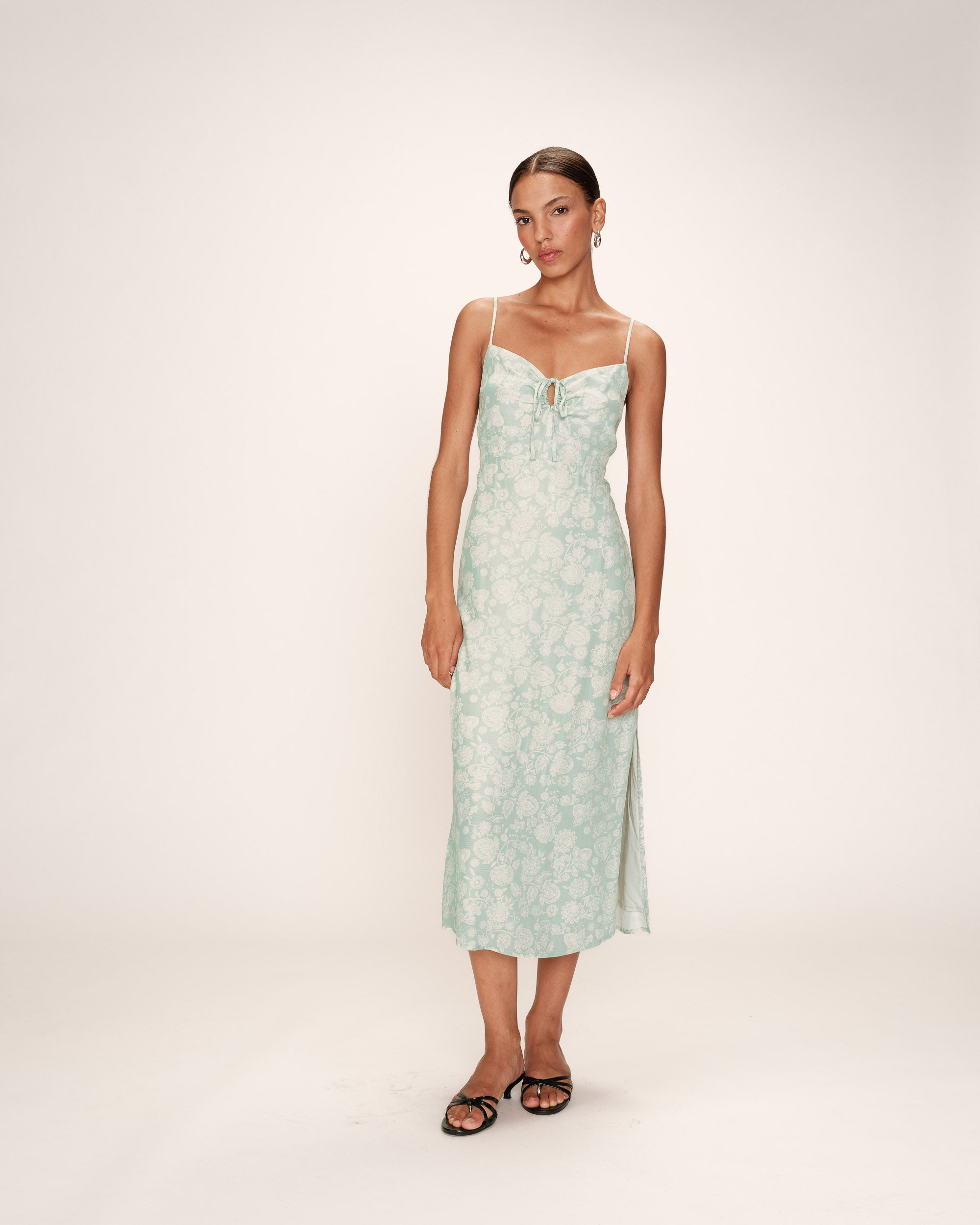 Robe Longue Retina - Vert