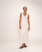 Robe Longue Reveuse - Ecru