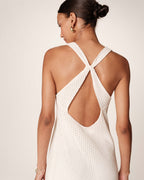 Robe Longue Reveuse - Ecru