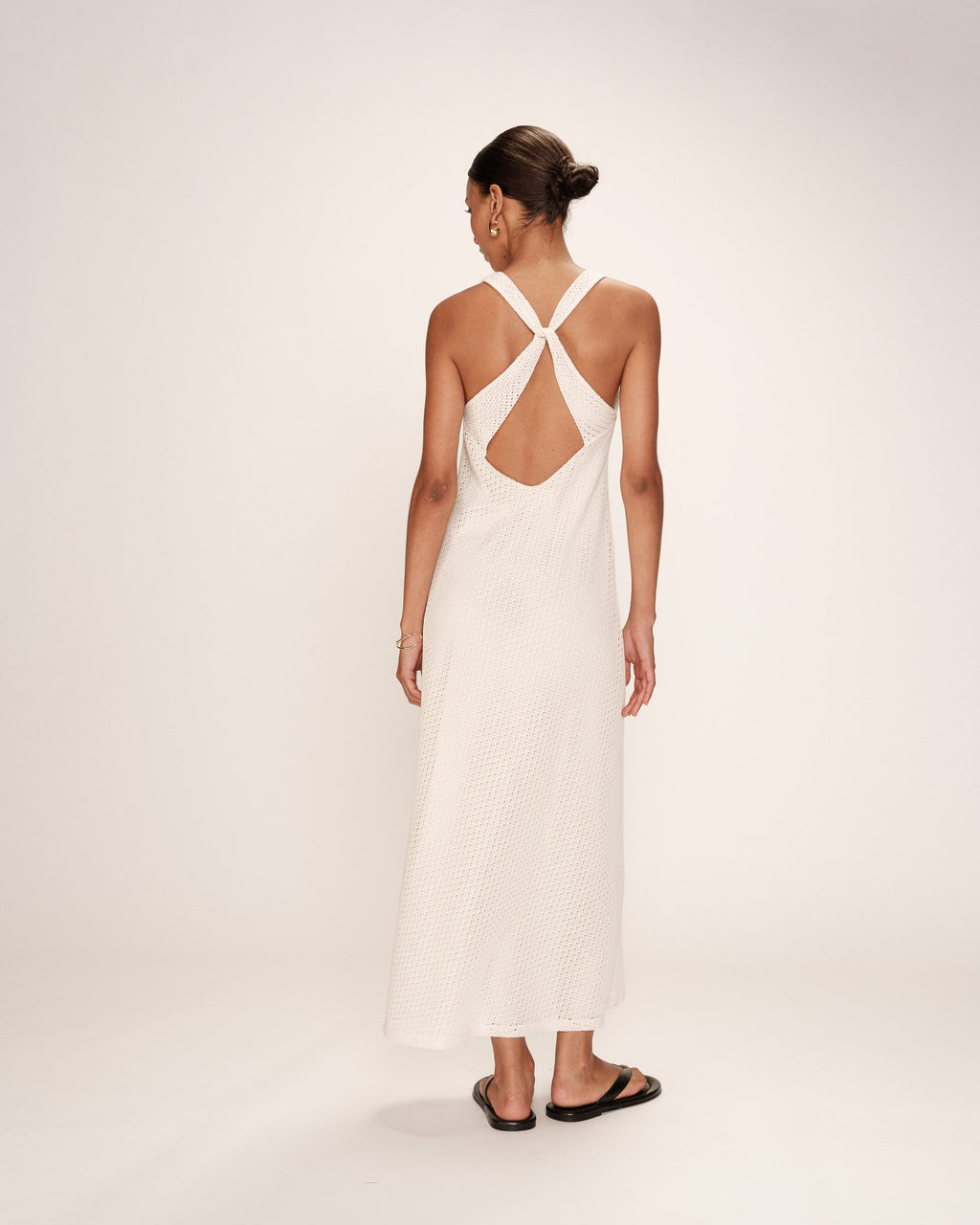 Robe Longue Reveuse - Ecru