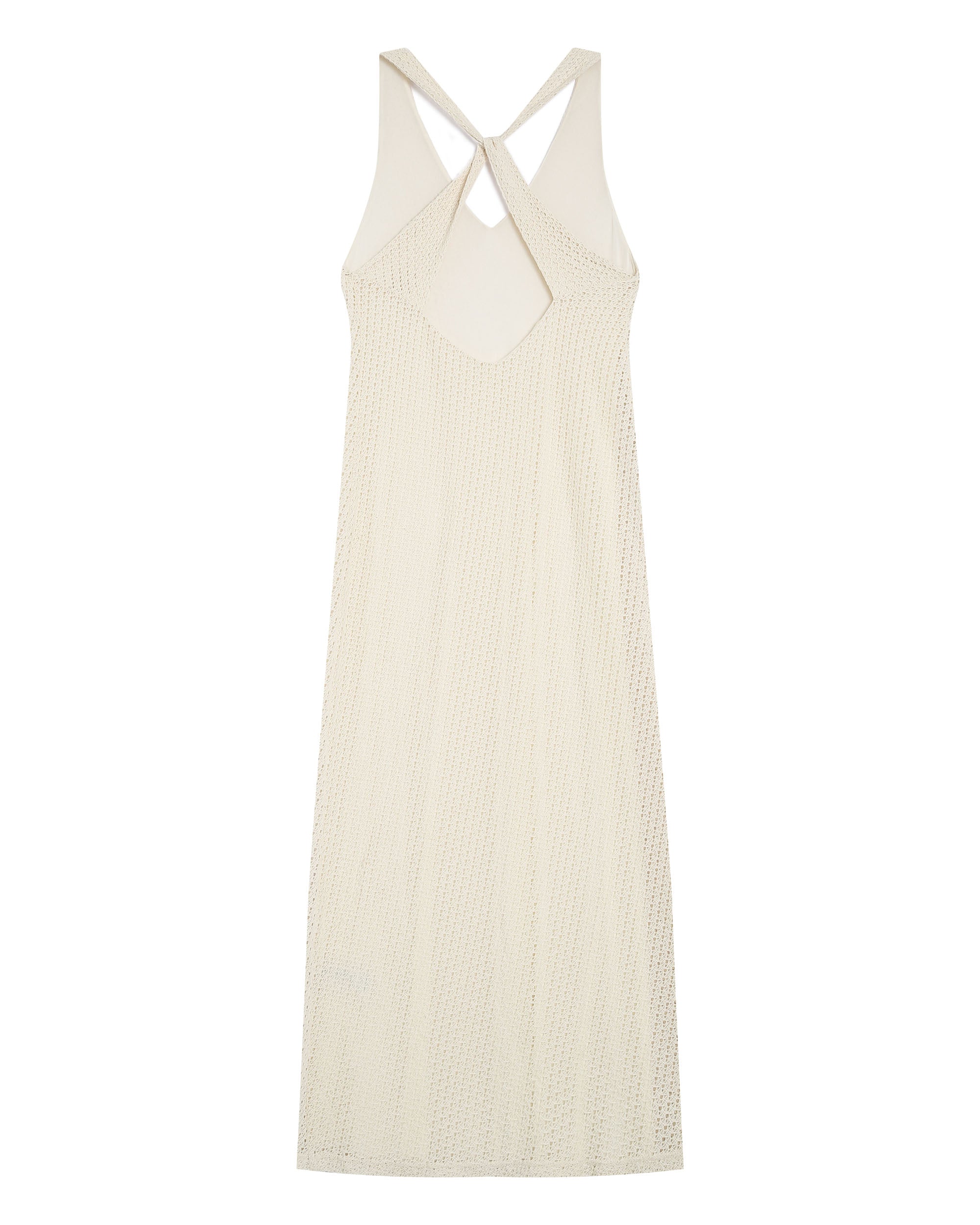 Robe Longue Reveuse - Ecru