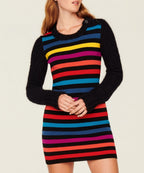 Dress - Multicolour Stripe Rf - Women