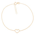 Bracelet  "Cœur Joli" Or Jaune 375/1000