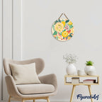 Paint By Numbers On Wood Disc - Fruit