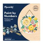 Paint By Numbers On Wood Disc - Fruit