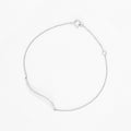 "Amya" Bracelet D0.10/29 - 375/1000 White Gold
