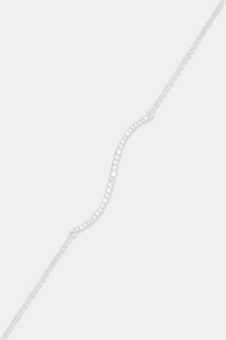 "Amya" Bracelet D0.10/29 - 375/1000 White Gold