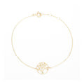 Bracelet "Arbre Dorée " Or Jaune  375/1000