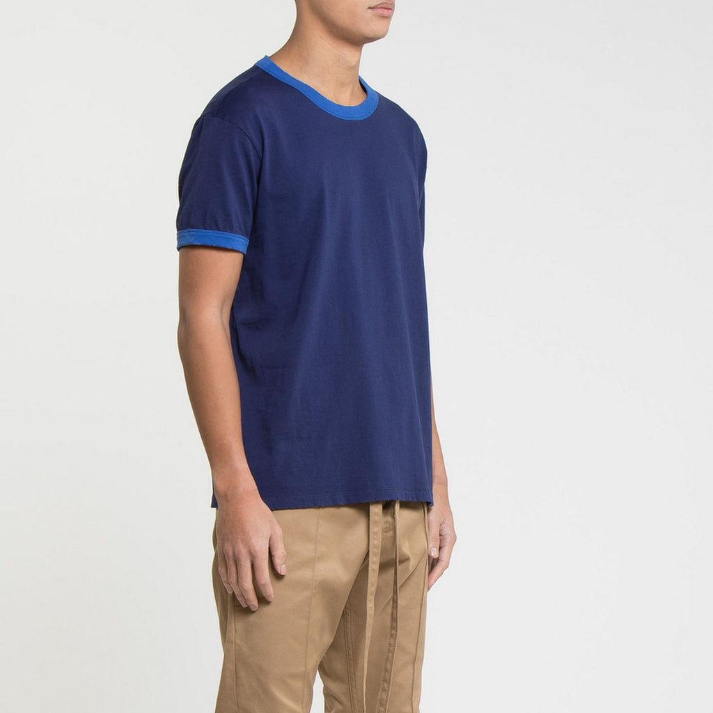T-Shirt Ringer - Marine/Supreme - Mixte