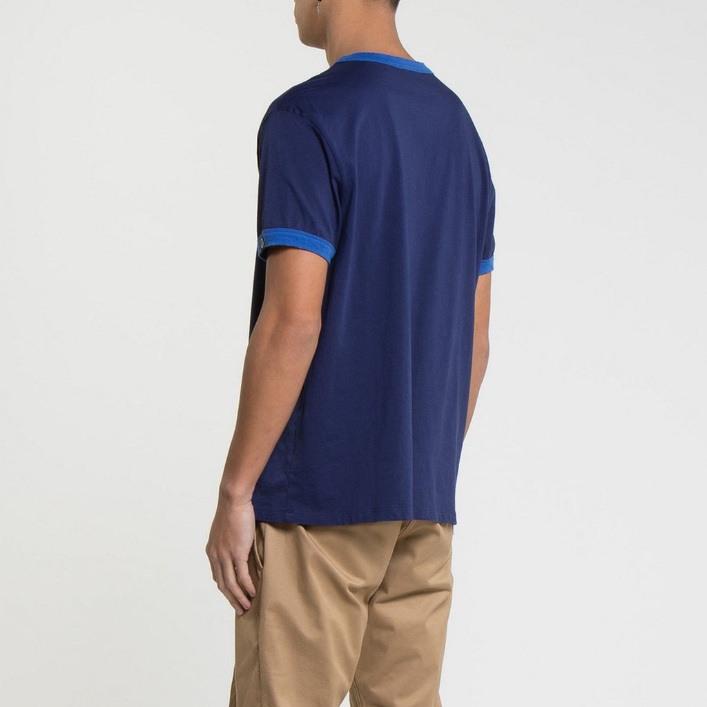 T-Shirt Ringer - Marine/Supreme - Mixte