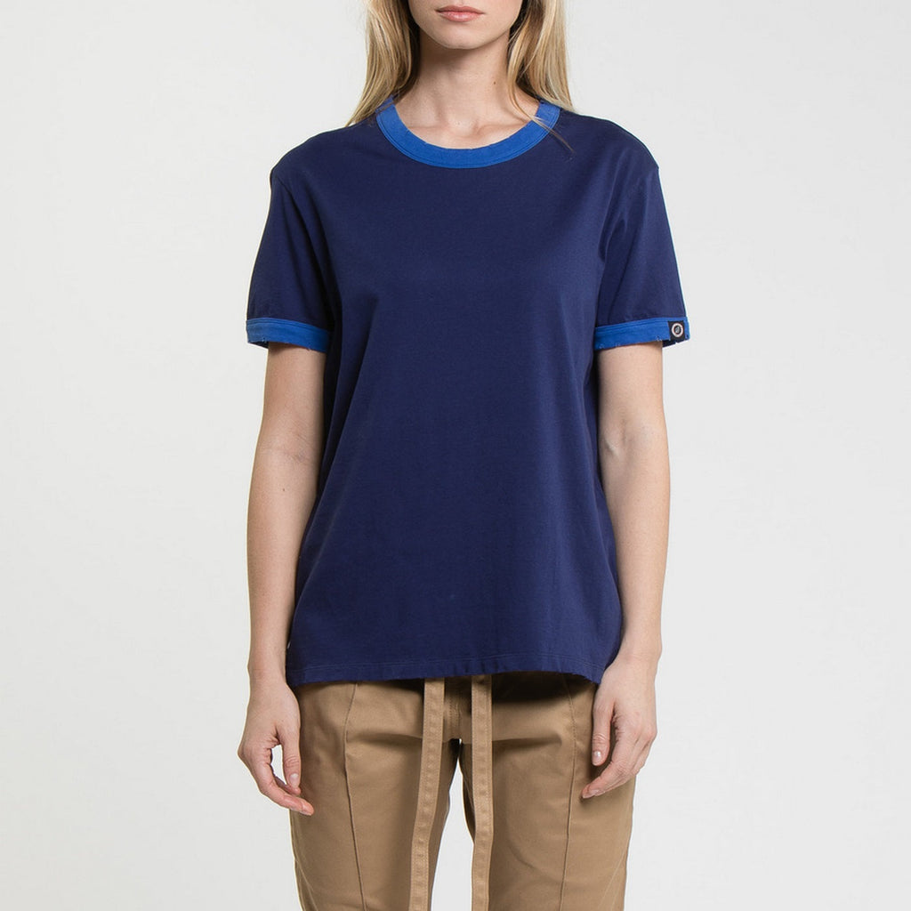 T-Shirt Ringer - Marine/Supreme - Mixte