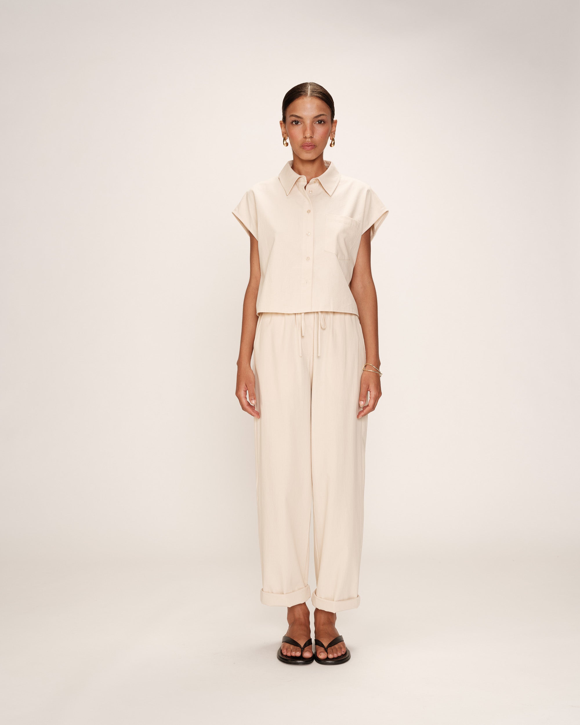Rise Shirt - Beige