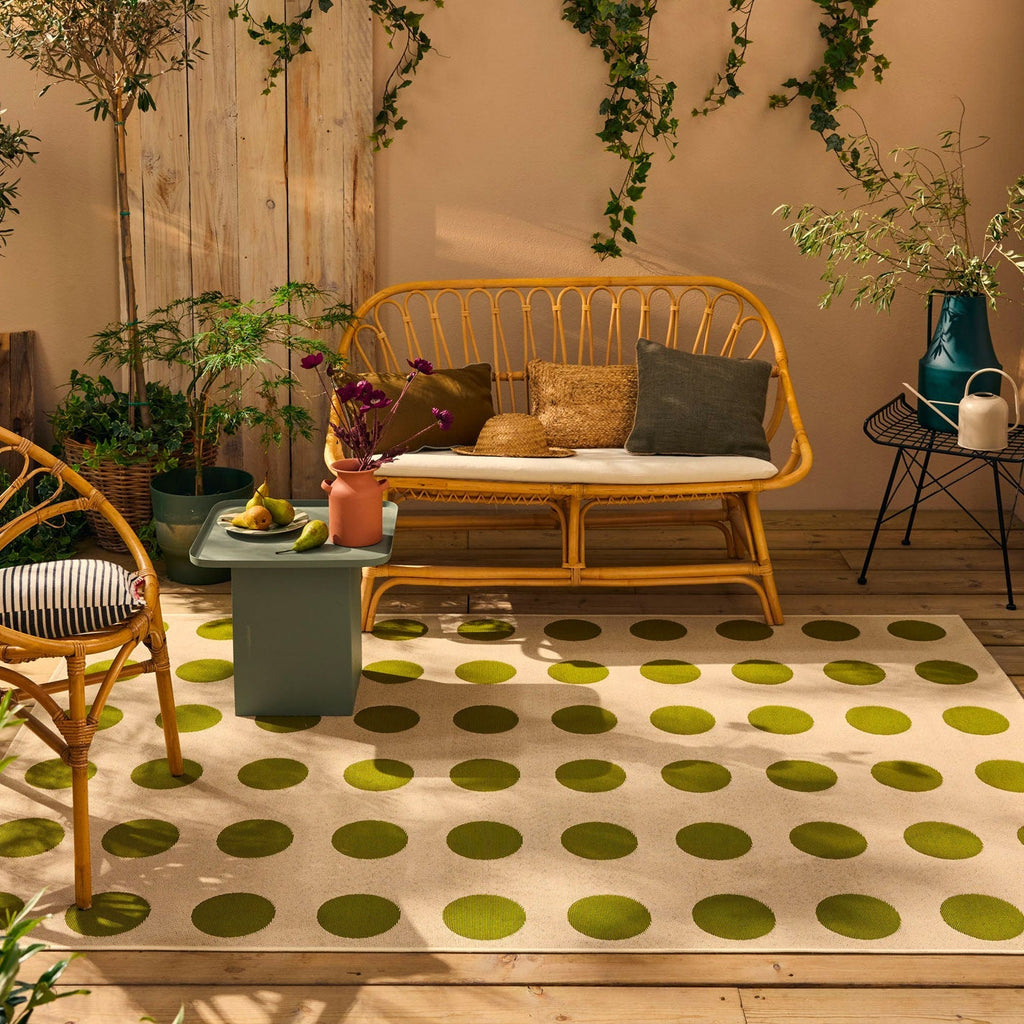 Riveira - Tapis D'Extérieur - Polypropylène/Polyester - Crème
