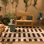 Riveira - Tapis D'Extérieur - Polypropylène/Polyester - Bleu
