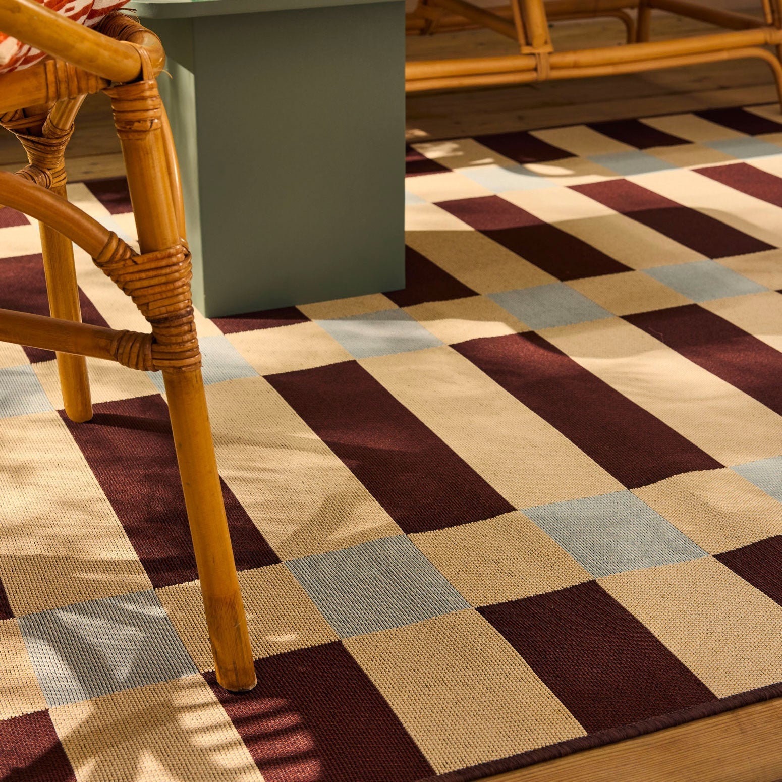 Riveira - Tapis D'Extérieur - Polypropylène/Polyester - Bleu