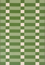 Riveira - Alfombra de exterior - Polipropileno/Poliéster - Verde