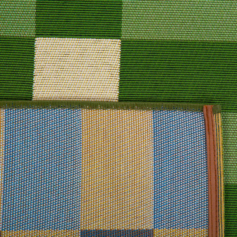 Riveira - Alfombra de exterior - Polipropileno/Poliéster - Verde