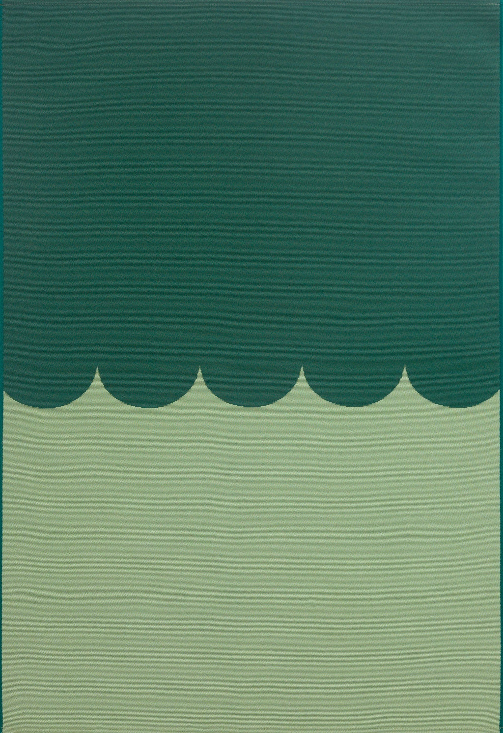 Riveira - Tapis D'Extérieur - Polypropylène/Polyester - Vert