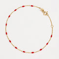 Pulsera de correo electrónico roja