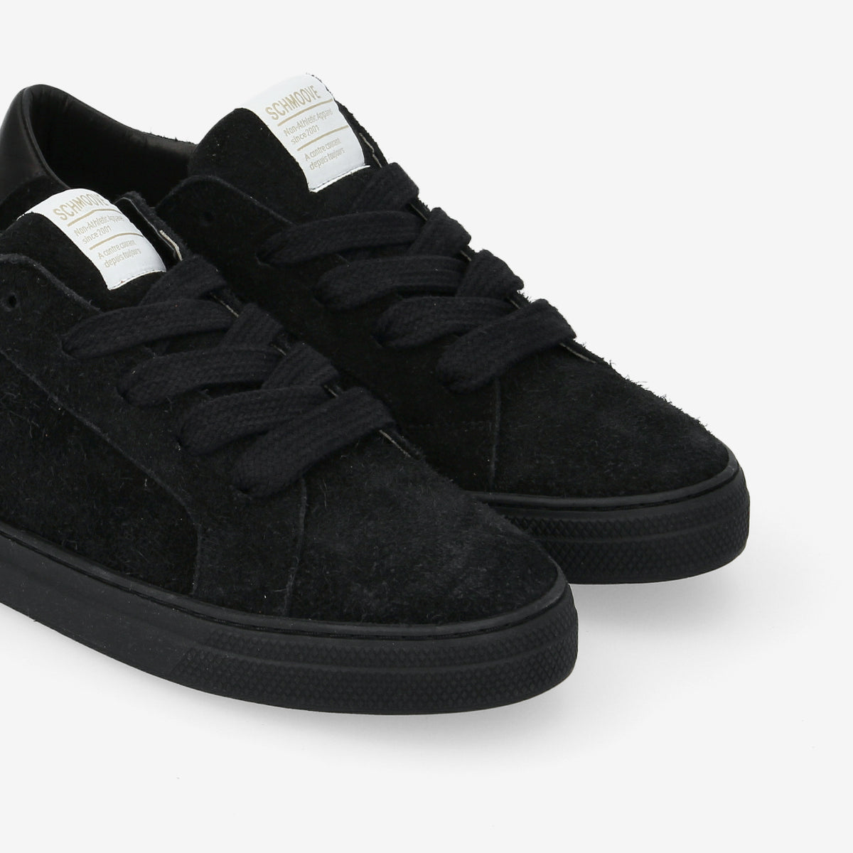 Spark Skate M - Hairy Suede - Black Sole Black