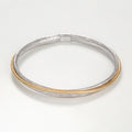 Pulsera "Matera" Oro Bicolor Blanco 375/1000