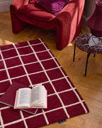 Storm red – Wool rug – P_RO1010ROU Storm red