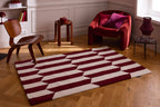 Storm red – Wool rug – P_RO1011ROU Storm red
