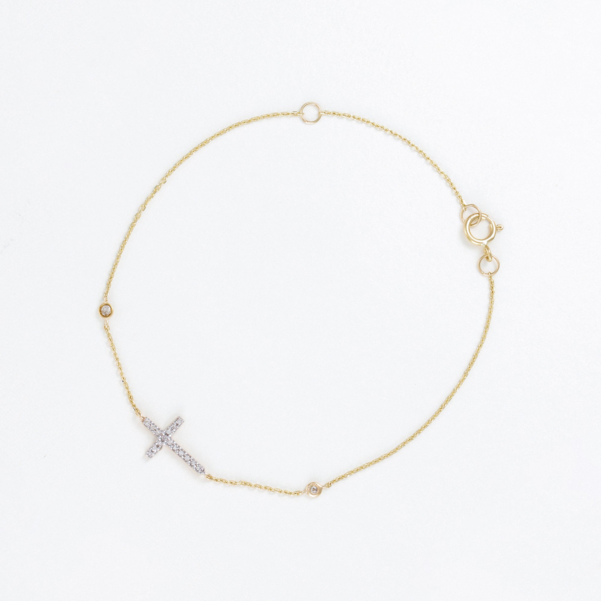 Pulsera "Naïada" D0.095/18 - Oro amarillo 375/1000