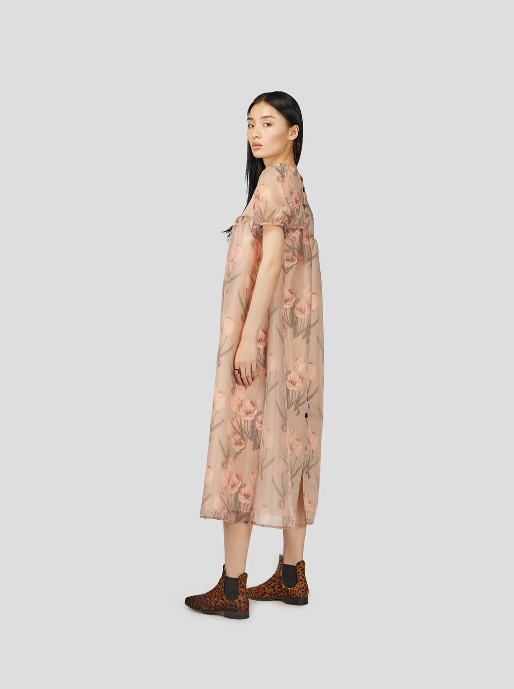 Gaya Dress in Umé Organza