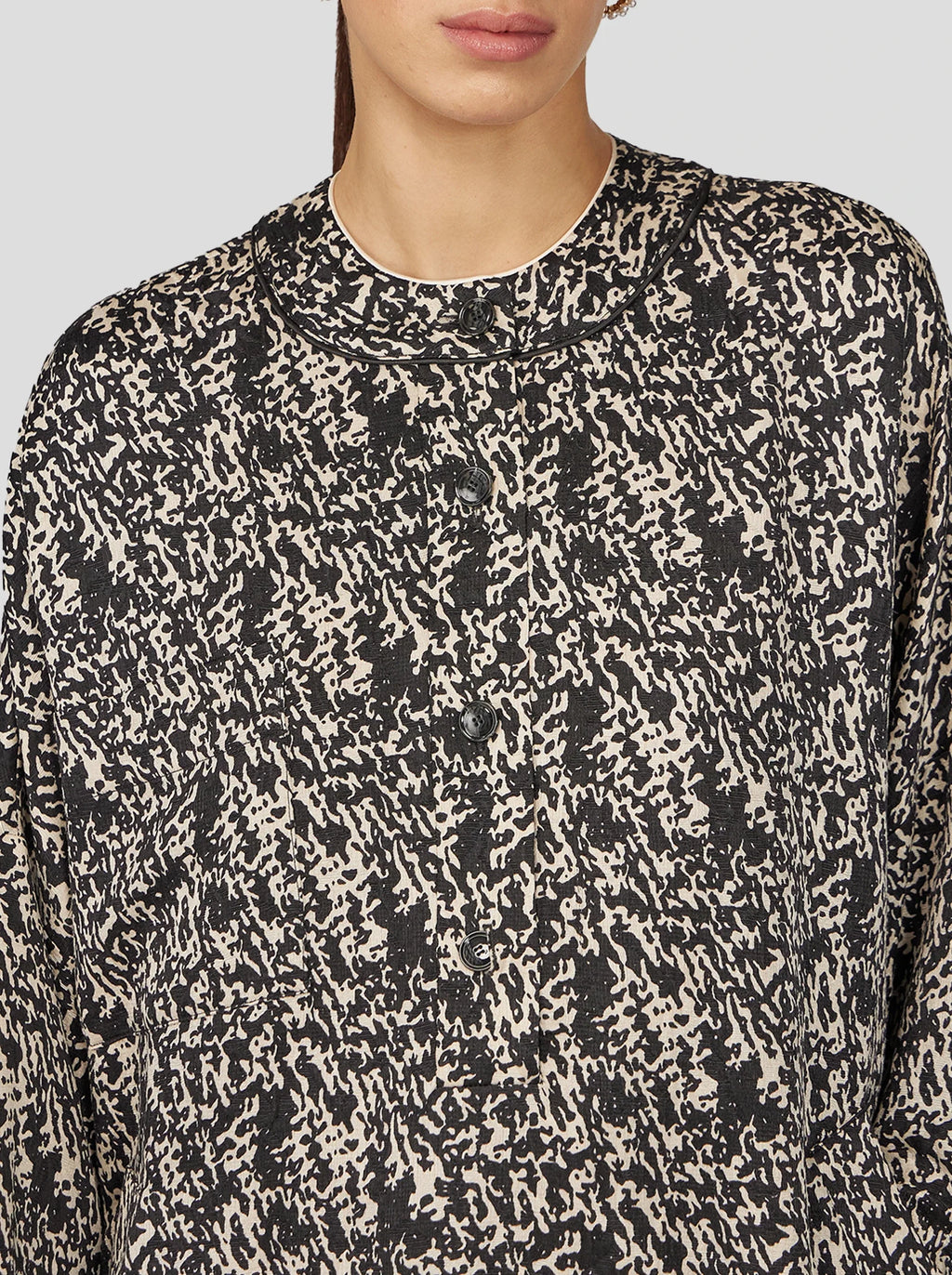 Milo Dress In Woven Kenaï