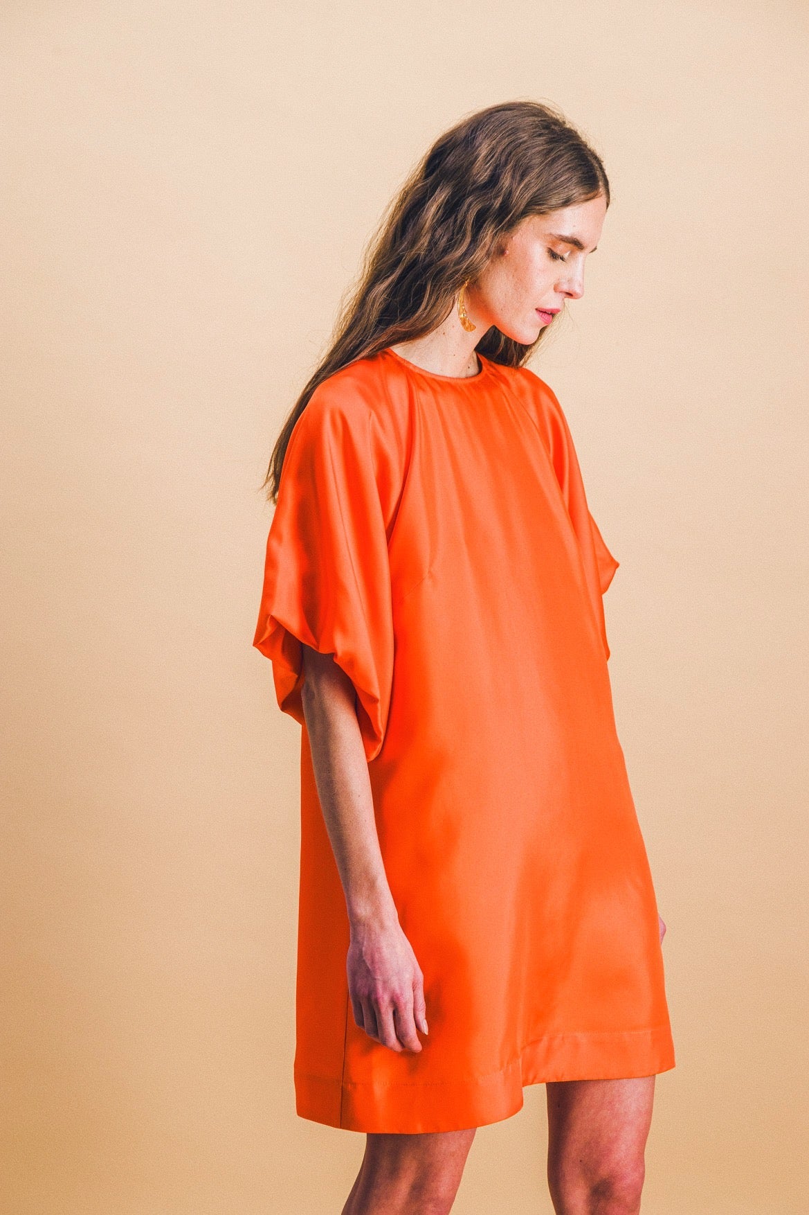 Robe Suzette Orange Vif
