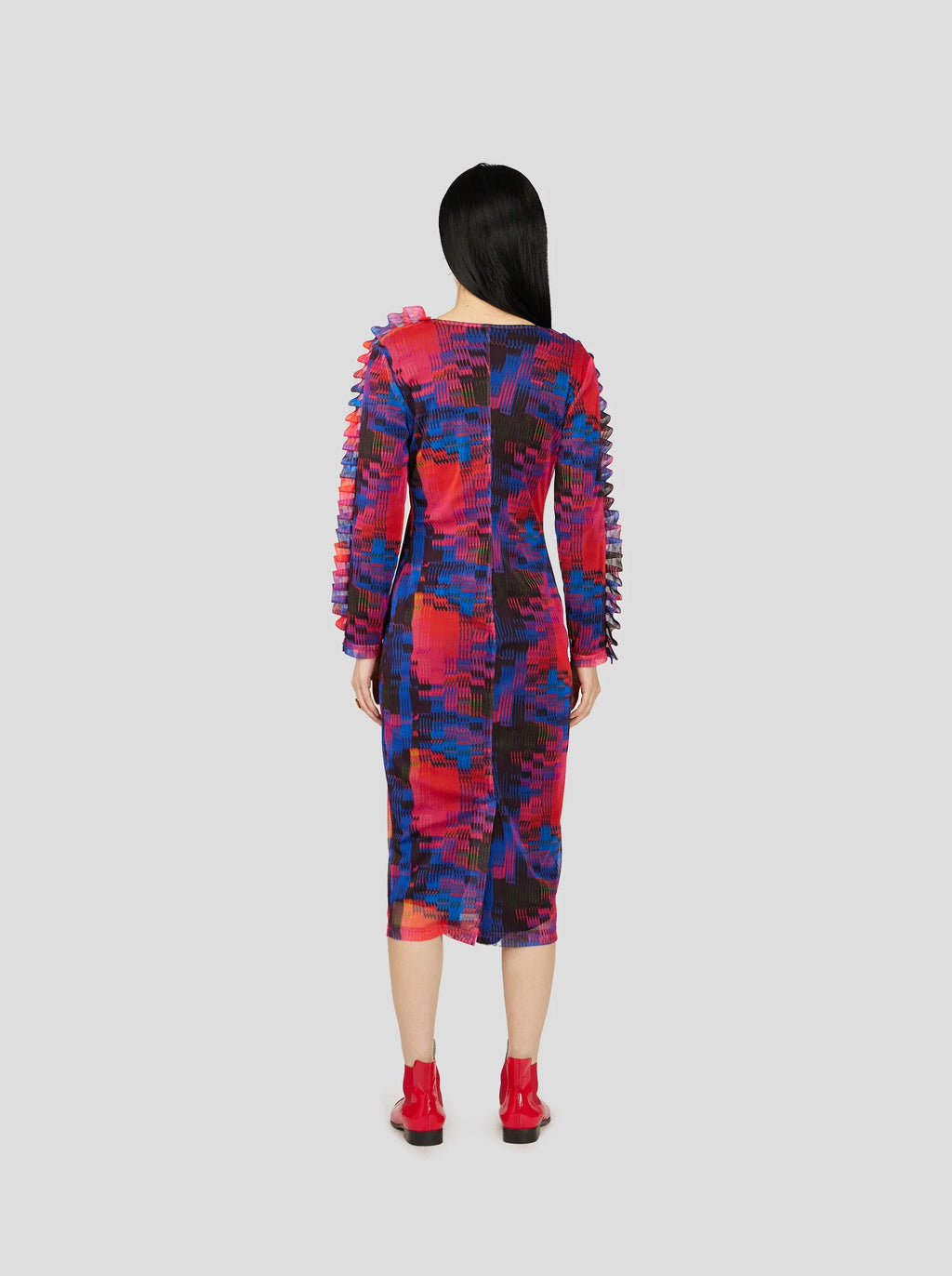 Robe Fox En Maille Imprimée Fuse