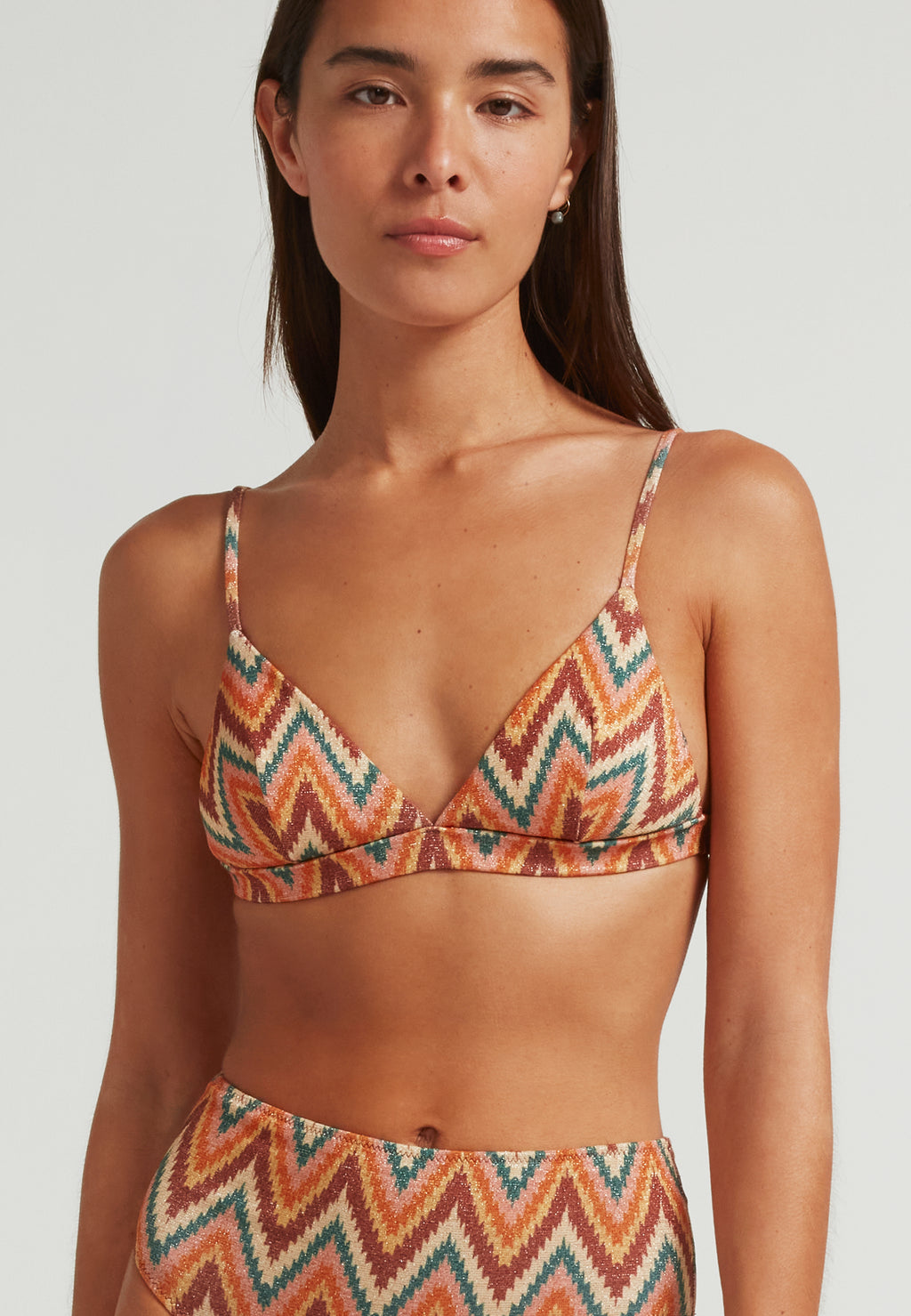 Sporty Cape Town Bikini Top - Multicolor