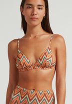 Sporty Cape Town Bikini Top - Multicolor