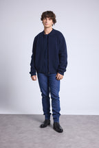 Chaqueta Con Cremallera Roger - Azul Marino - Hombre