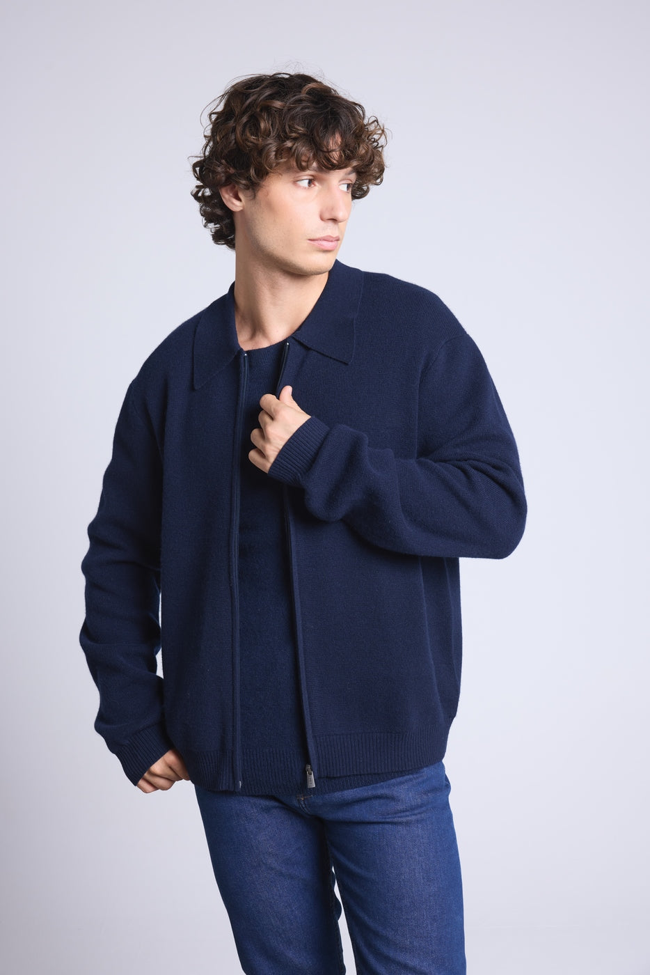 Veste Zippee Roger - Bleu Marine - Homme