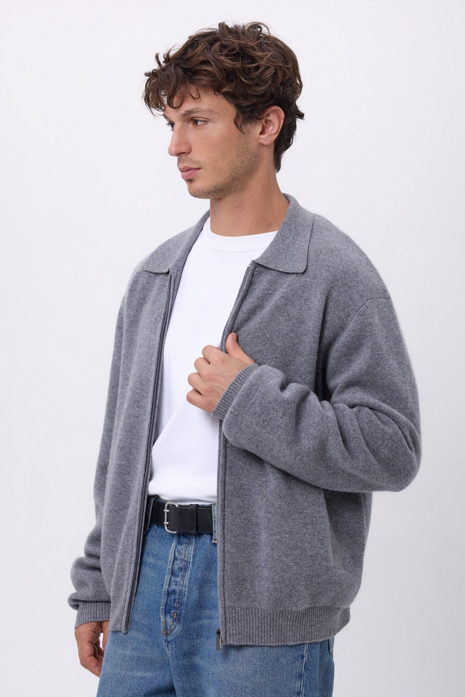 Veste Zippee Roger - Gris Fonce - Homme