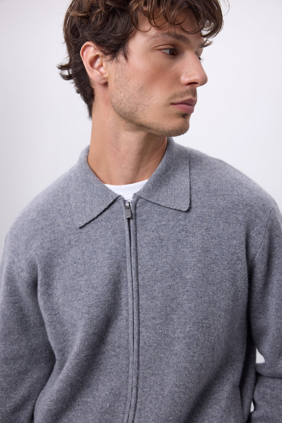 Veste Zippee Roger - Gris Fonce - Homme