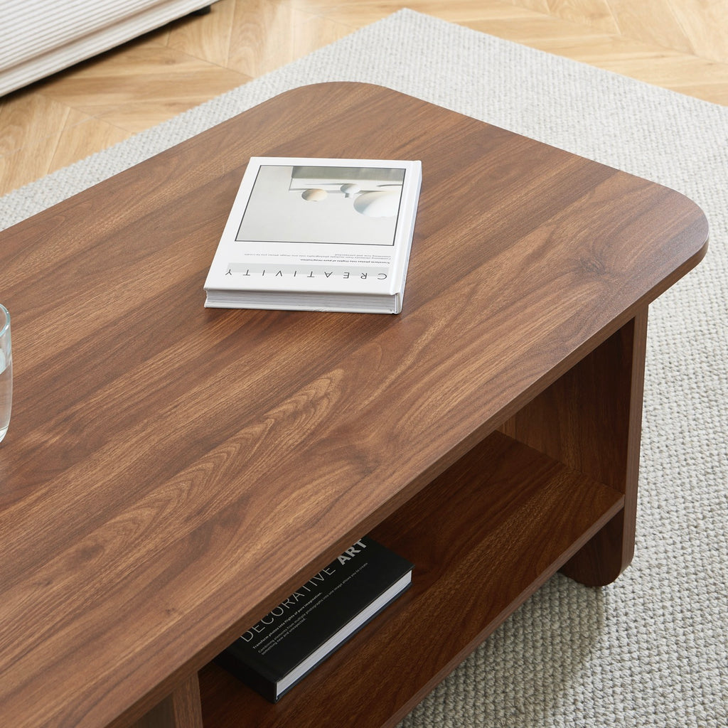 Rokia – Couchtisch – Walnuss-Optik