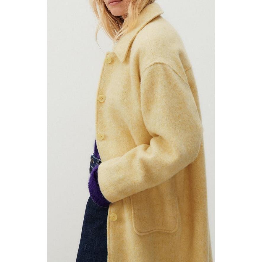 Manteau Mi-Long - Citronnade Chine - Femme