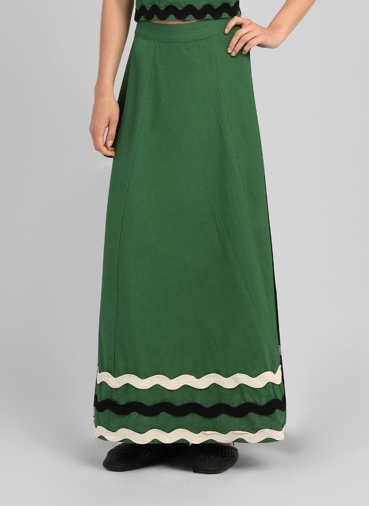 Jupe Longue Roline Vert