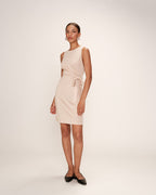 Robe Courte Rolling - Champagne