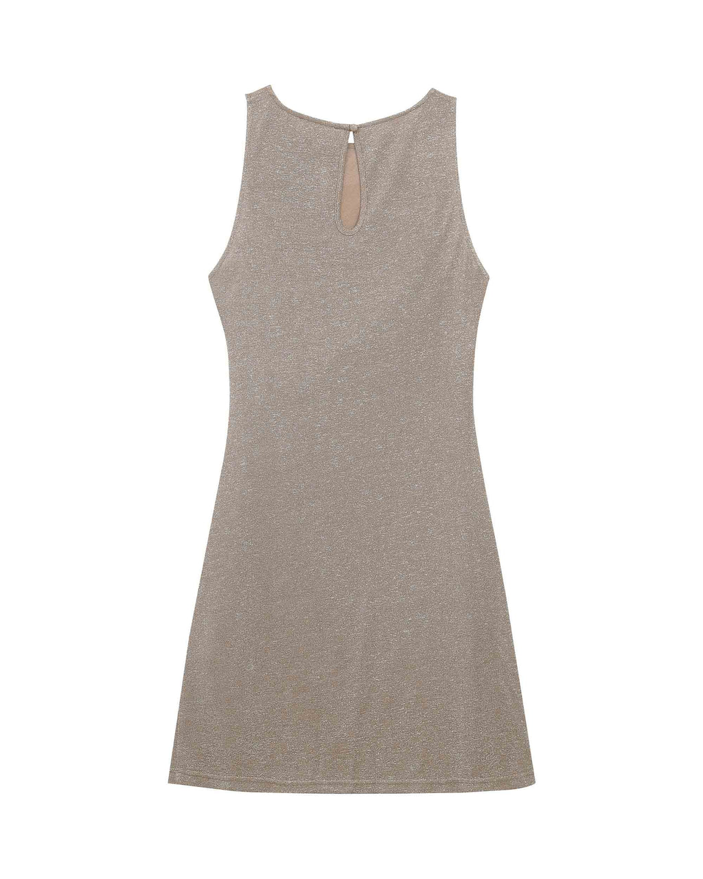 Robe Courte Rolling - Taupe