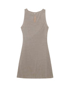 Robe Courte Rolling - Taupe