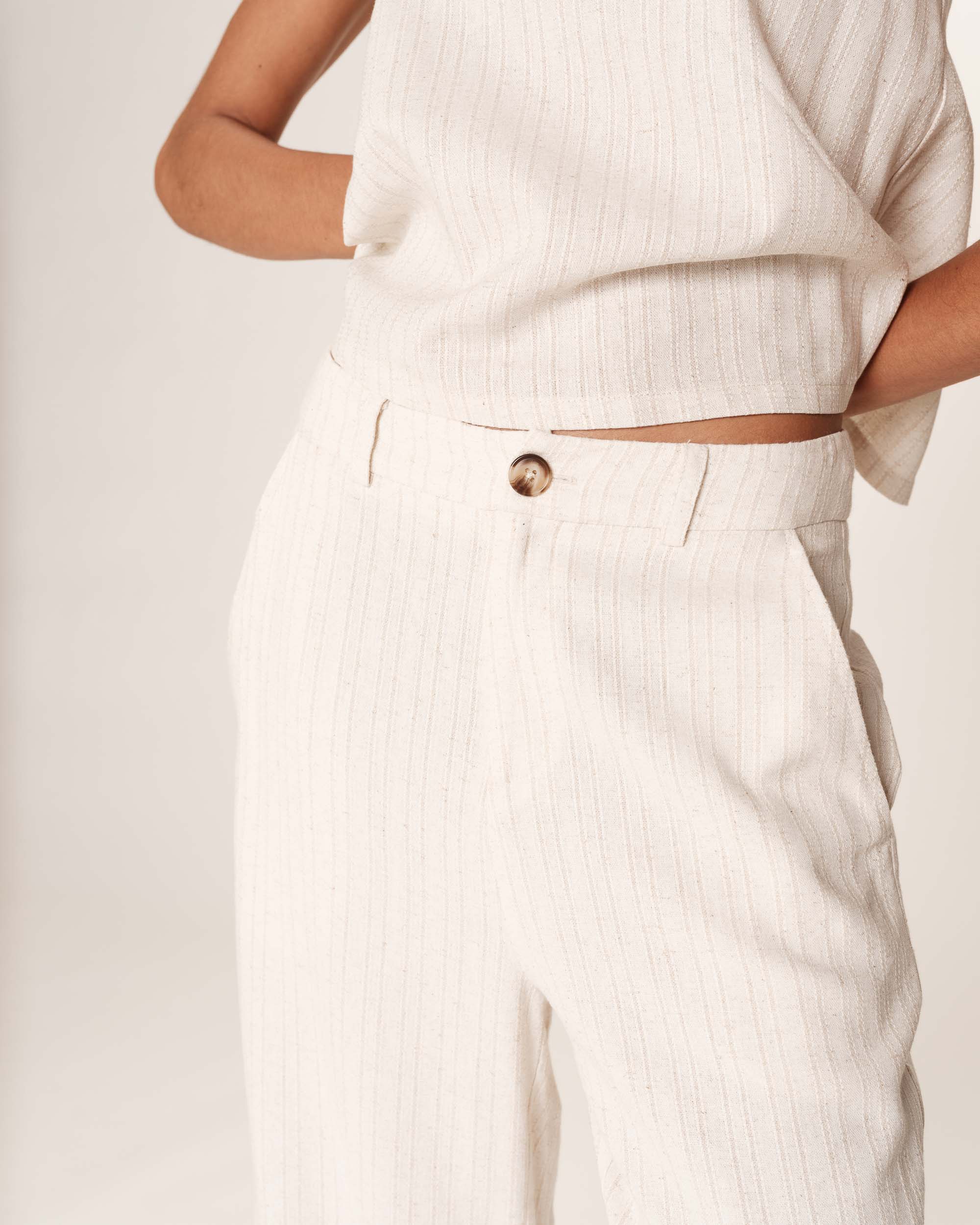 Pantalon Romain - Beige