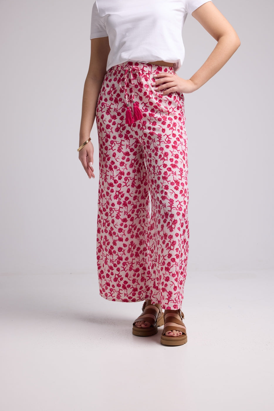 Trousers - Romane - Pink