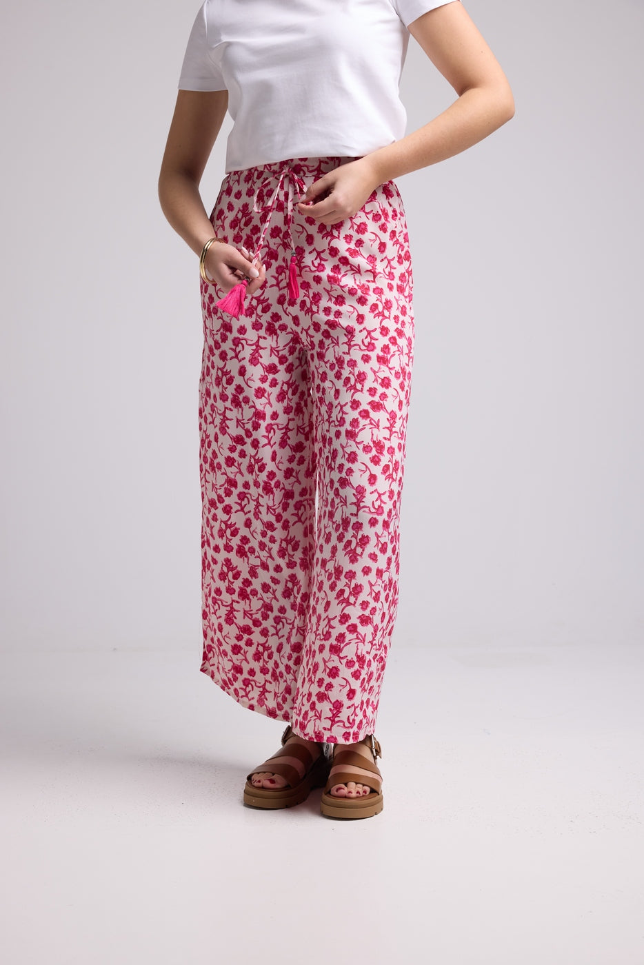 Trousers - Romane - Pink